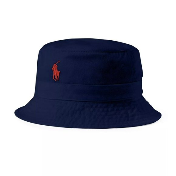 Polo Ralph Lauren Other - Polo Ralph Lauren  Navy Chino Bucket Hat Size